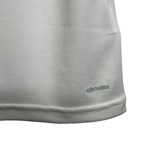 NEW adidas MLS Men's New York Red Bulls Climalite Coaches Polo Golf White XL NEW - Picture 2 of 13